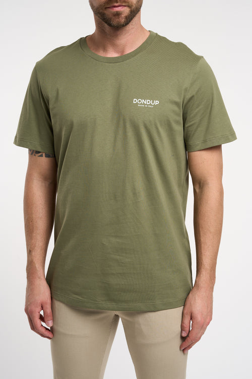 Dondup t-shirt JF0309U 632 verde