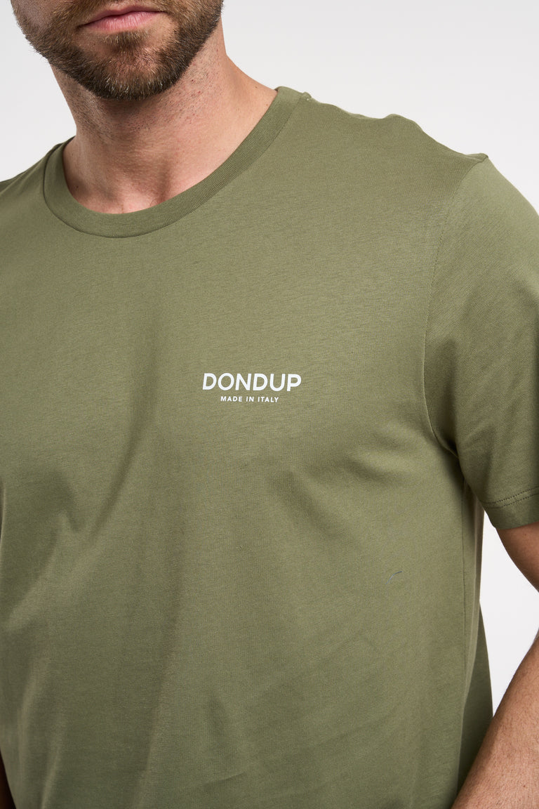 Dondup t-shirt JF0309U 632 verde