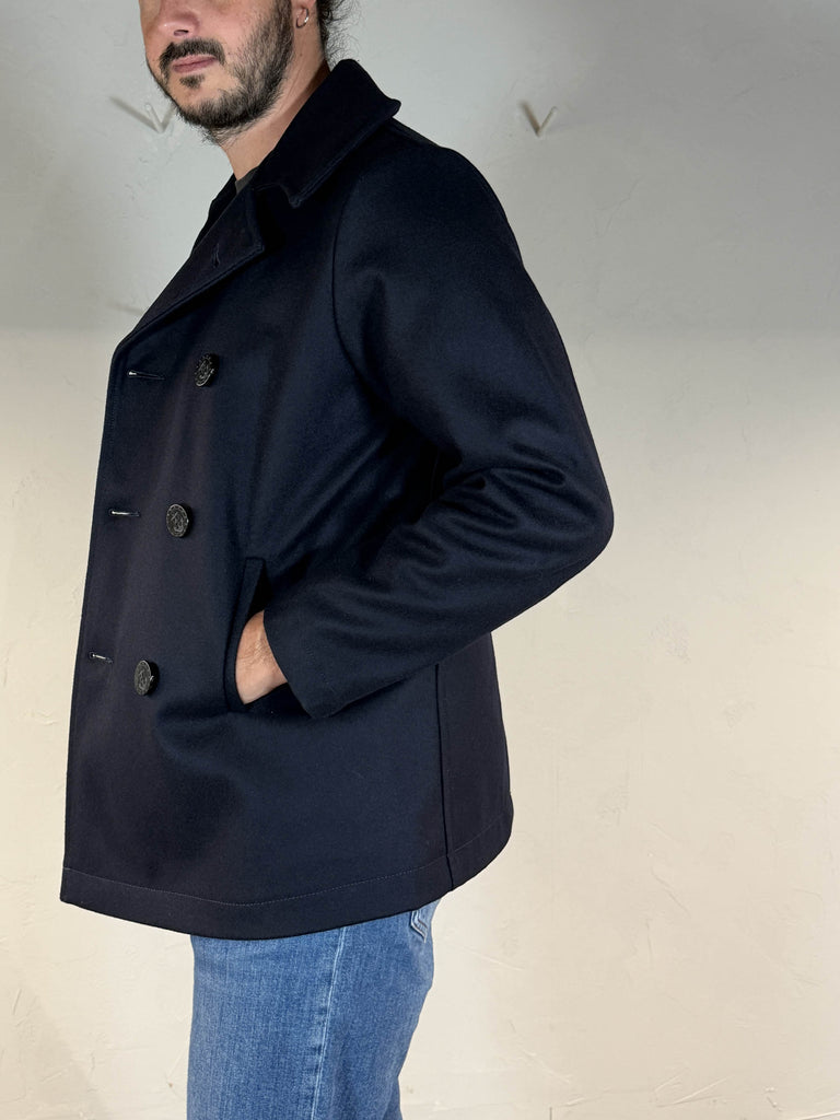 Chesapeakes Wool peacoat blu