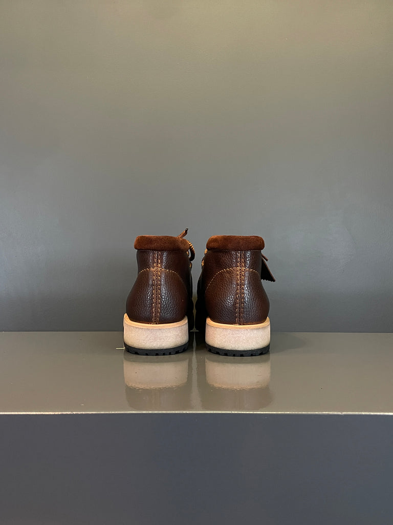 Clarks Wallabee Scout Dark Tan Lea