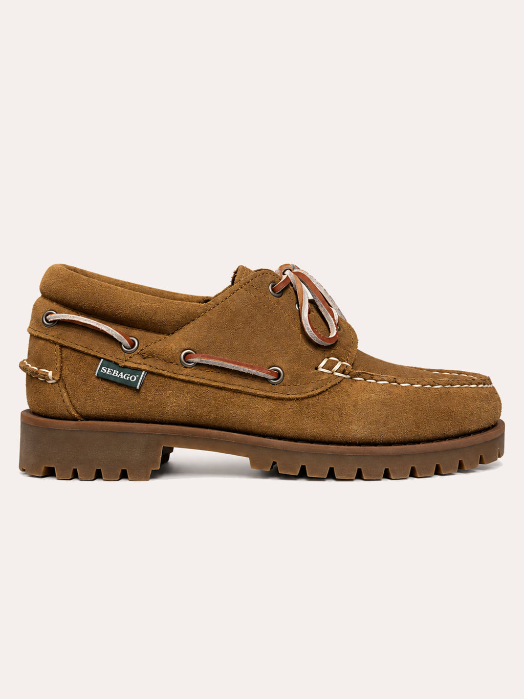 Sebago Acadia Suede Waxed - Beige Camel