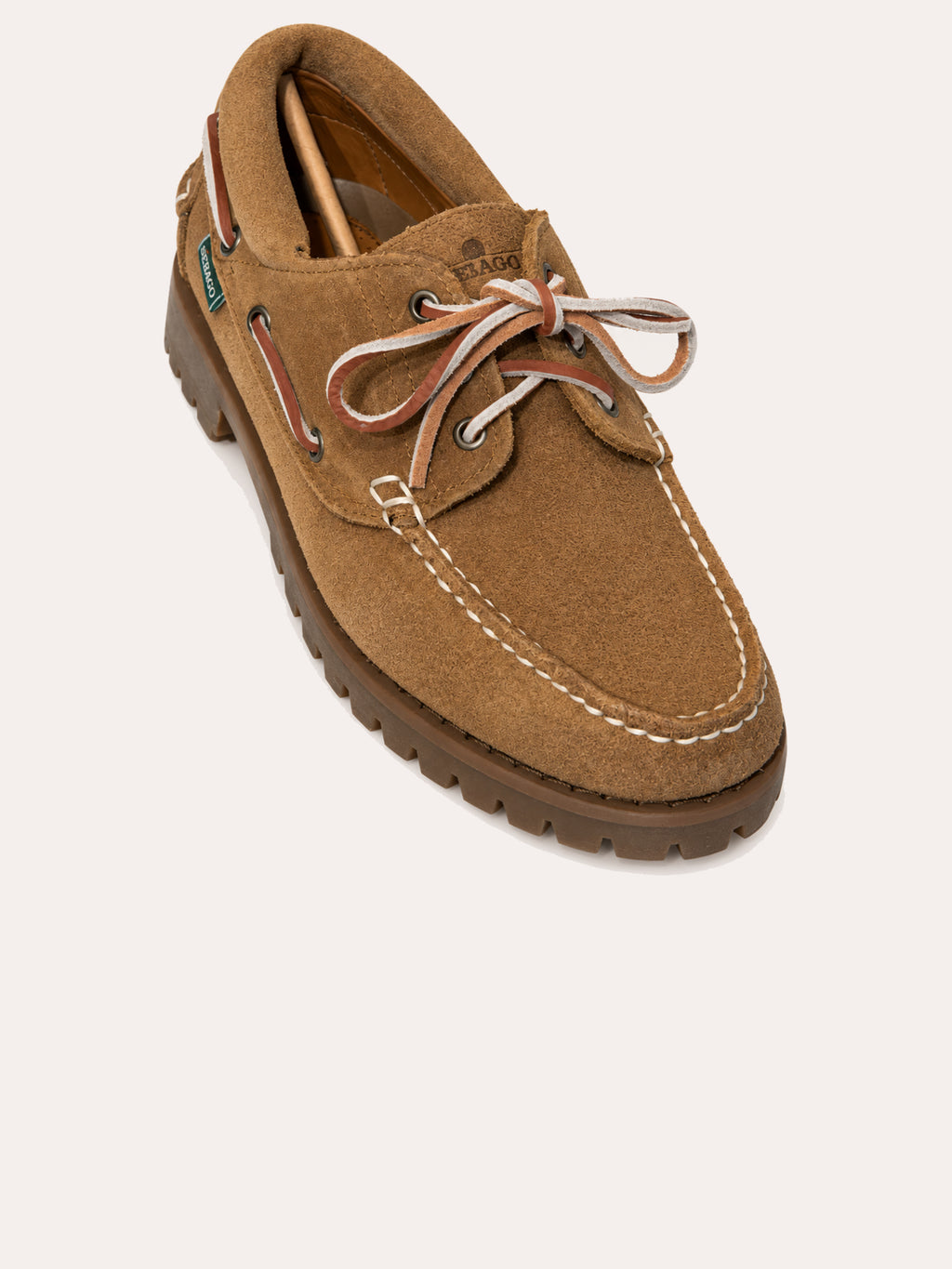 Sebago Acadia Suede Waxed - Beige Camel
