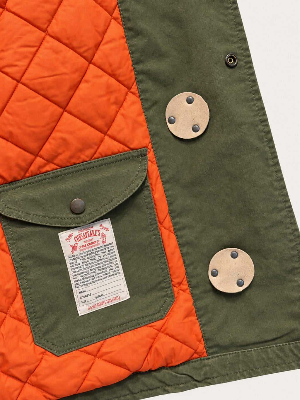 Chesapeake's Giacca fireman bedford - Jungle Cloth
