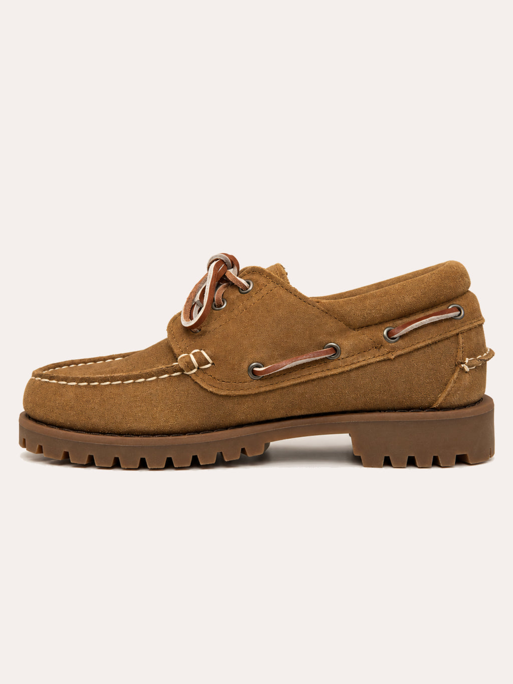 Sebago Acadia Suede Waxed - Beige Camel