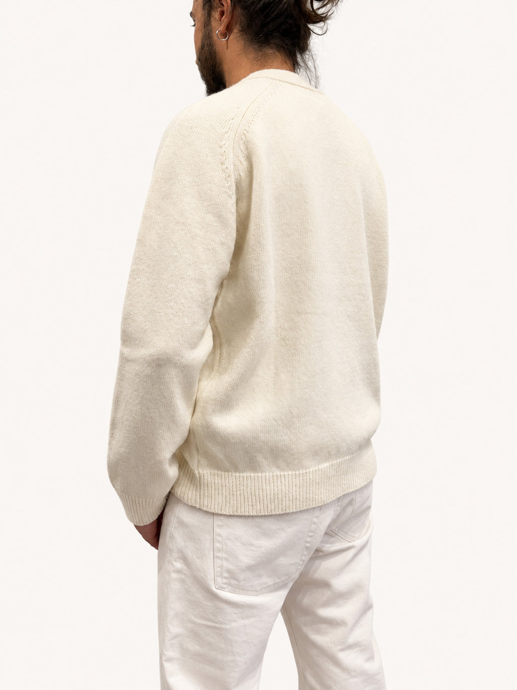 Chesapeake's Cardigan in lana - Cream