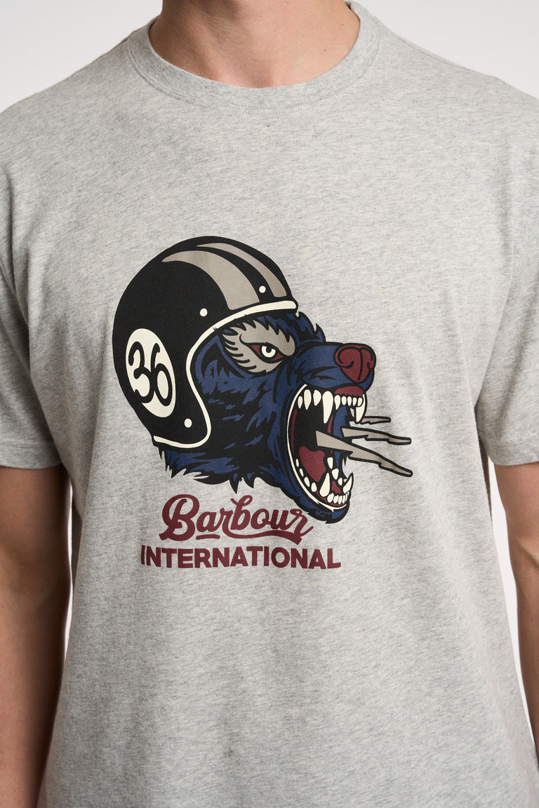 B.International Socke t-shirt MTS1242GY52 grigia