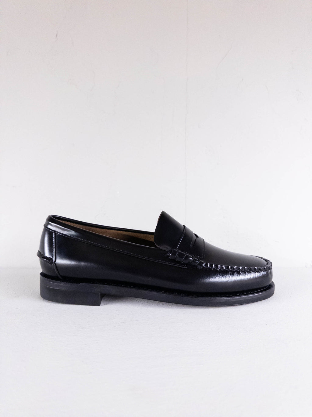 Sebago Classic Dan mocassini slip on black uomo