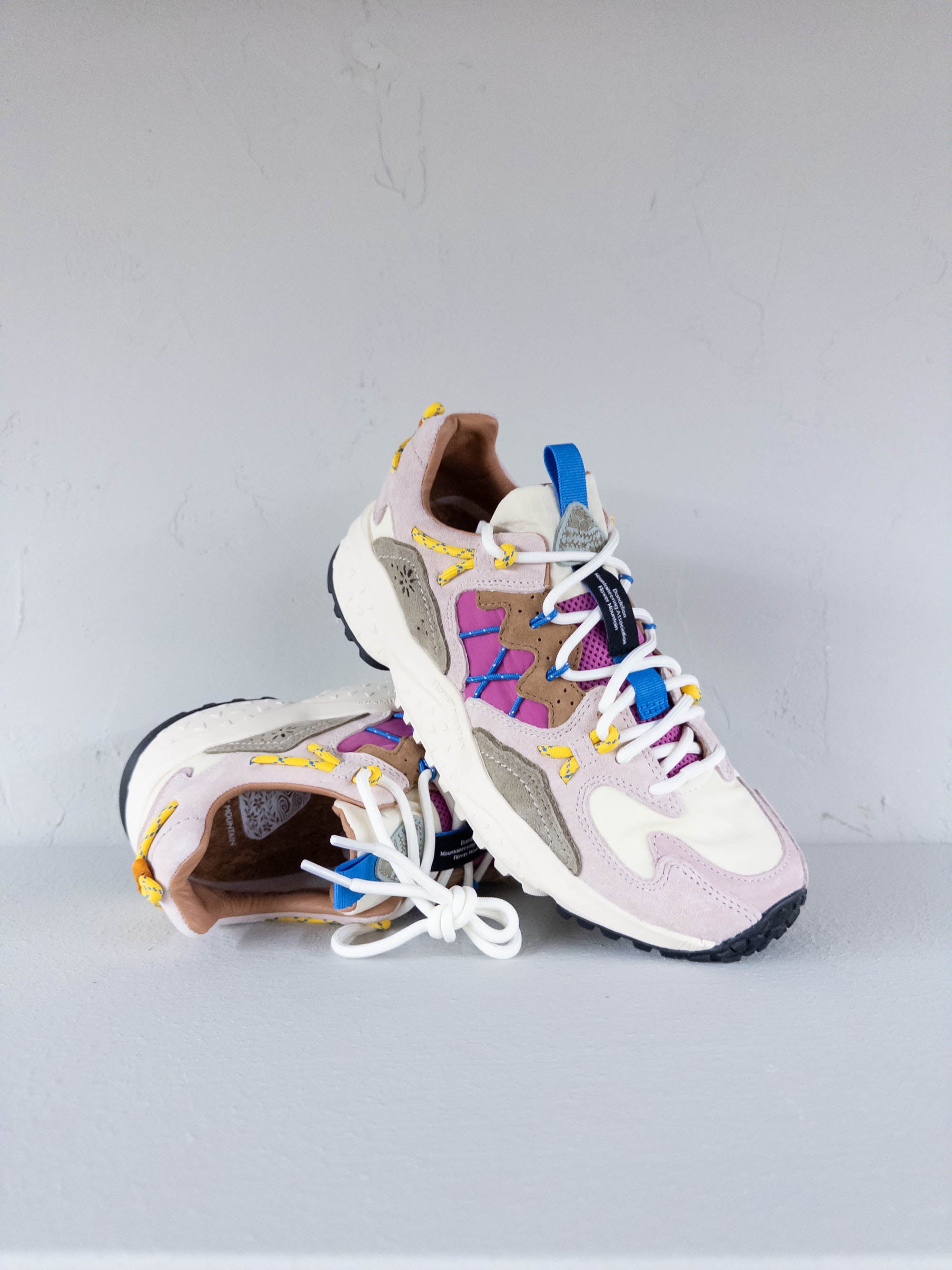 Flower Mountain Yamabushi Cipria Stone Fuchsia - Sneakers Donna