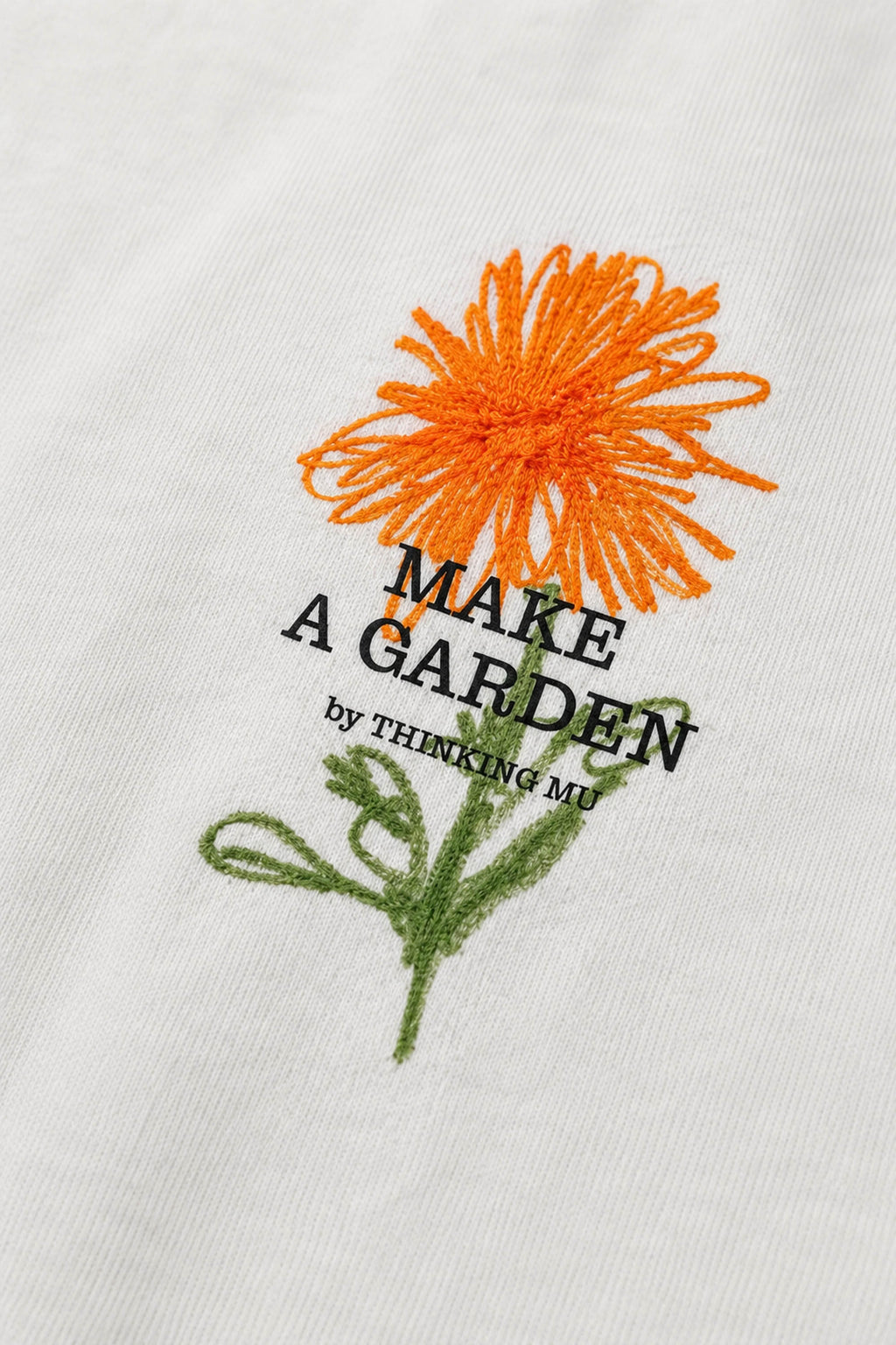Thinking Mu Crayon Flower Aaron - t-shirt UNI