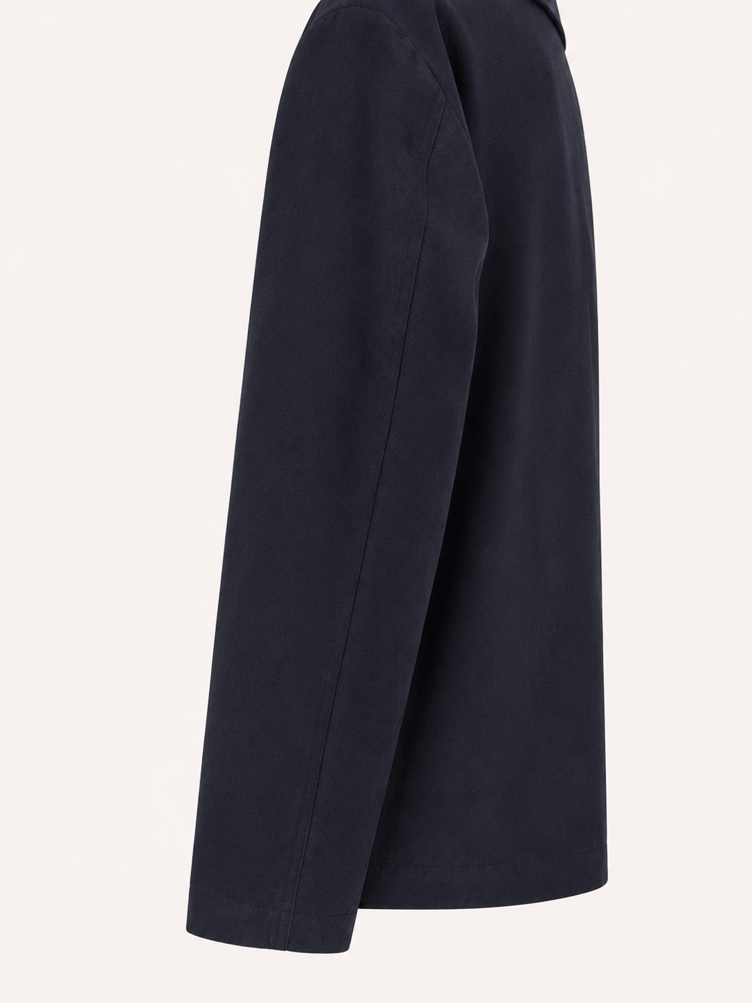 Universal Works giacca due bottoni in tweed riciclato - Navy Blu