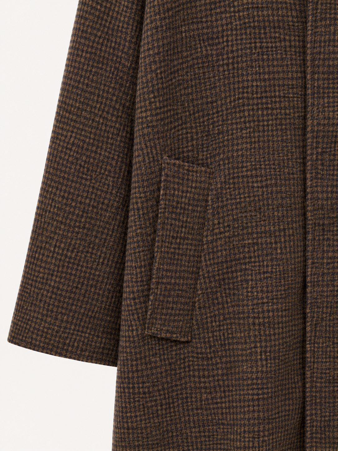 Universal Works Cappotto in tweed misto lana