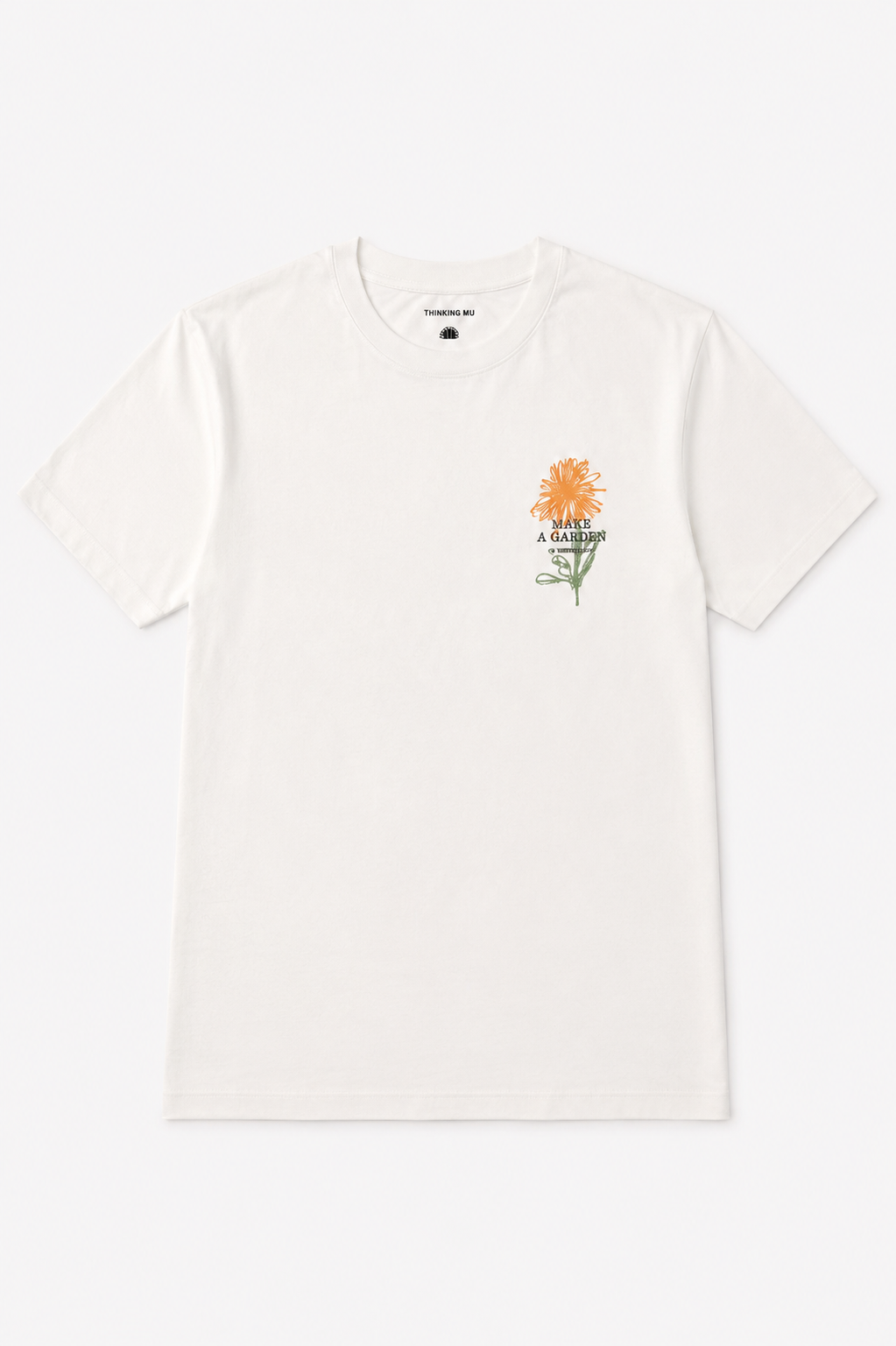 Thinking Mu Crayon Flower Aaron - t-shirt UNI