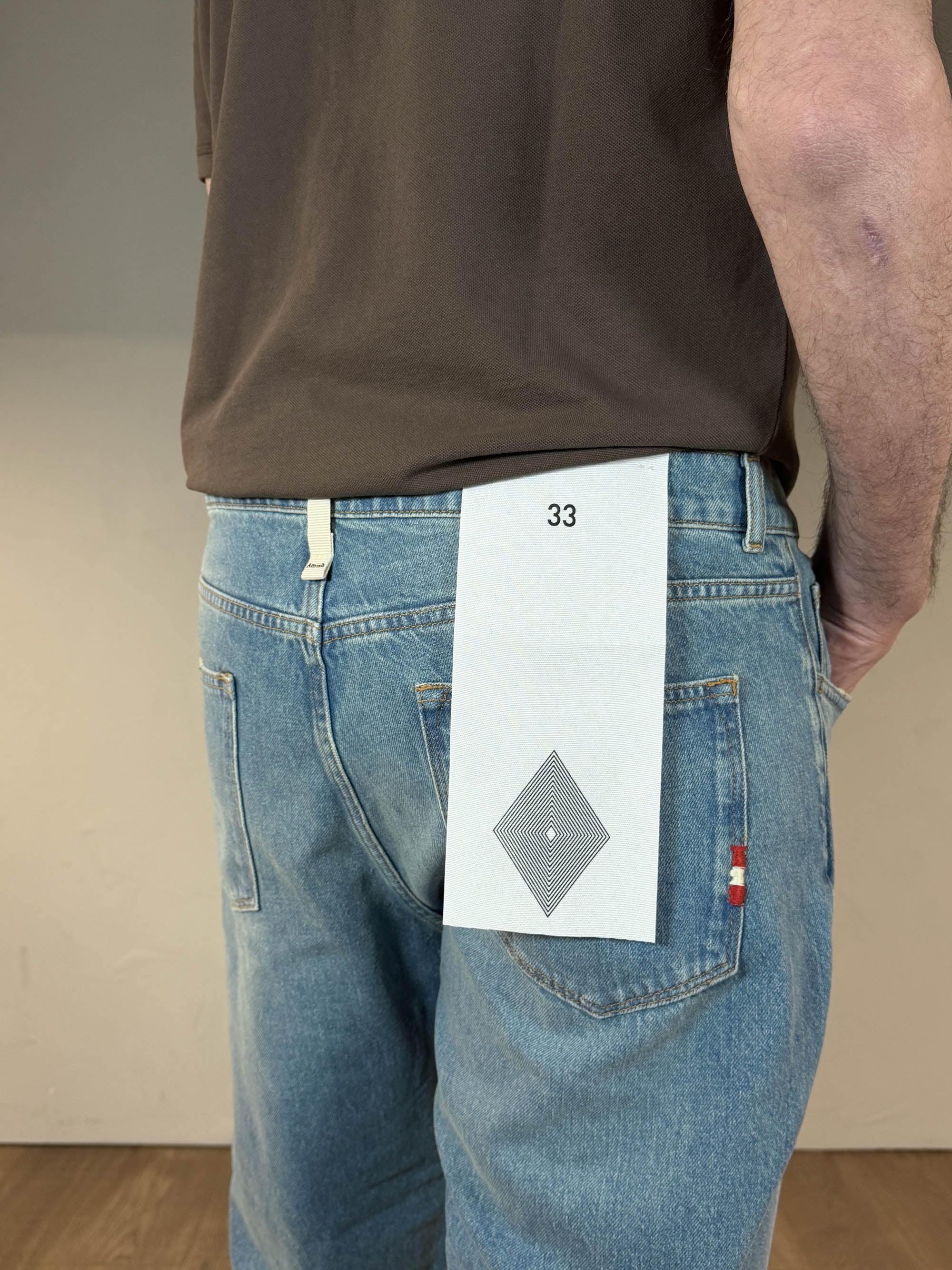 Amish Pantalone Cinque Tasche Jeremiah - Jeans Uomo