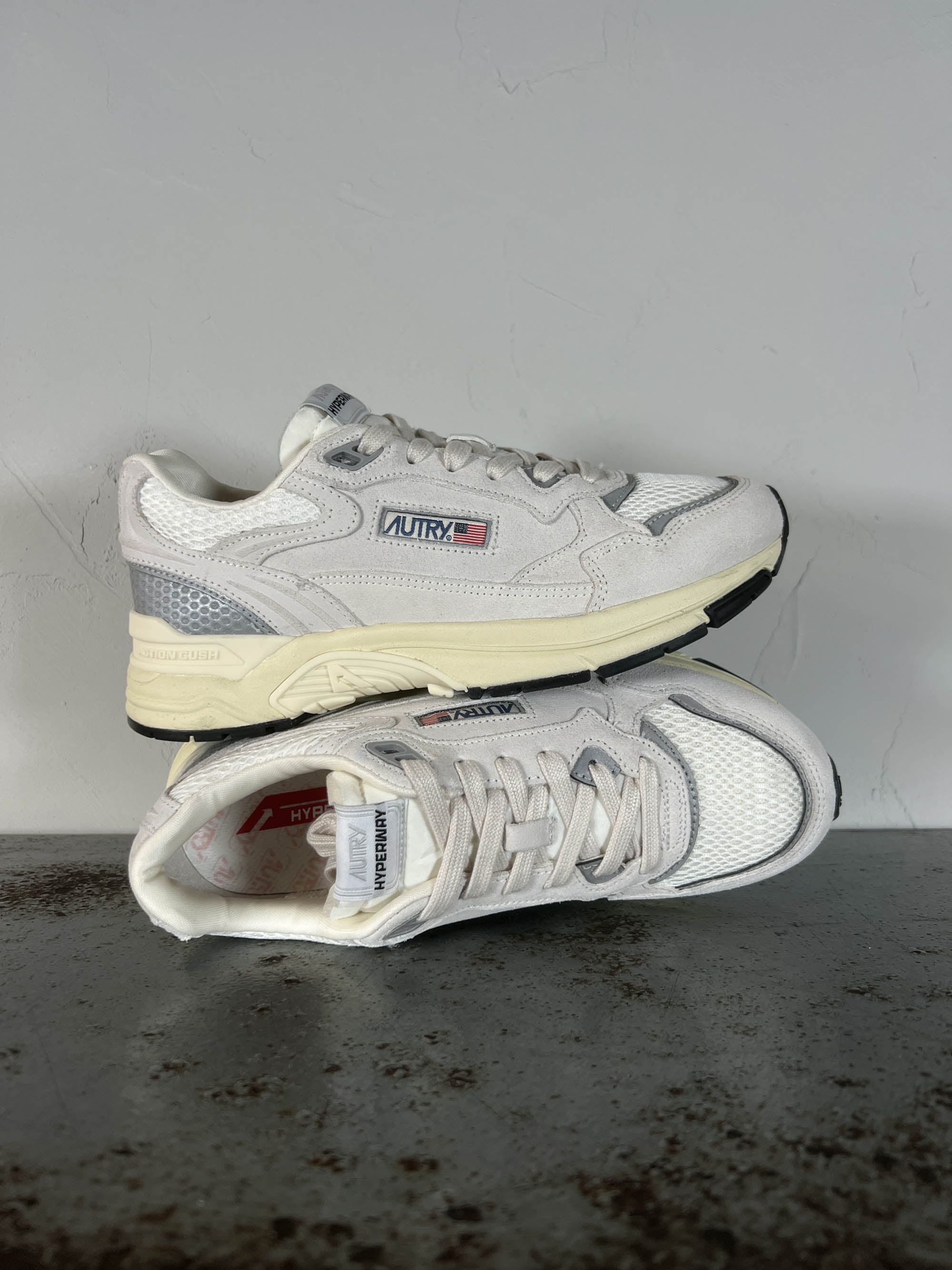 Autry Sneakers Hyperway Uomo e donna HYLM UM10 white