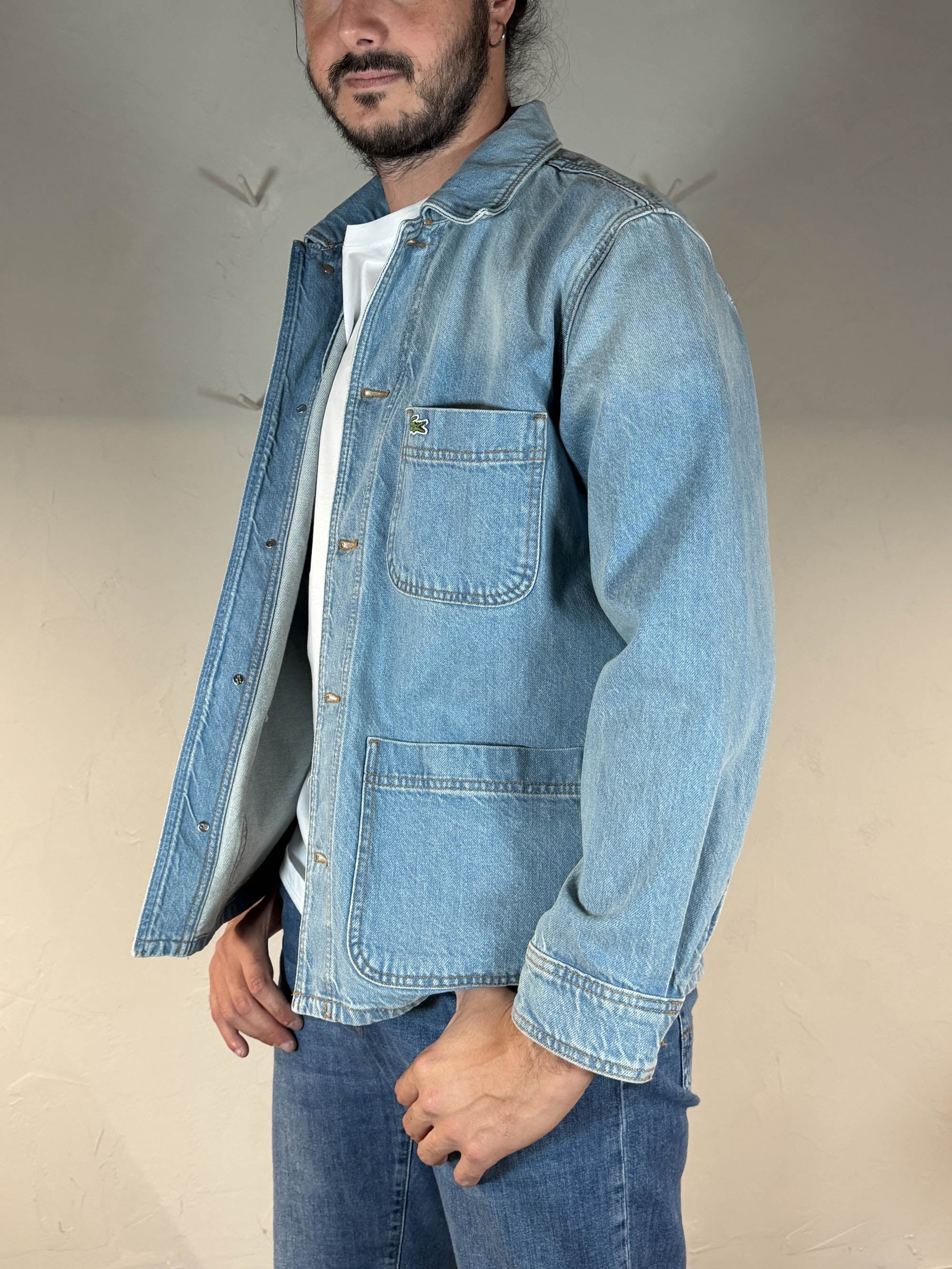 Lacoste camicia in denim