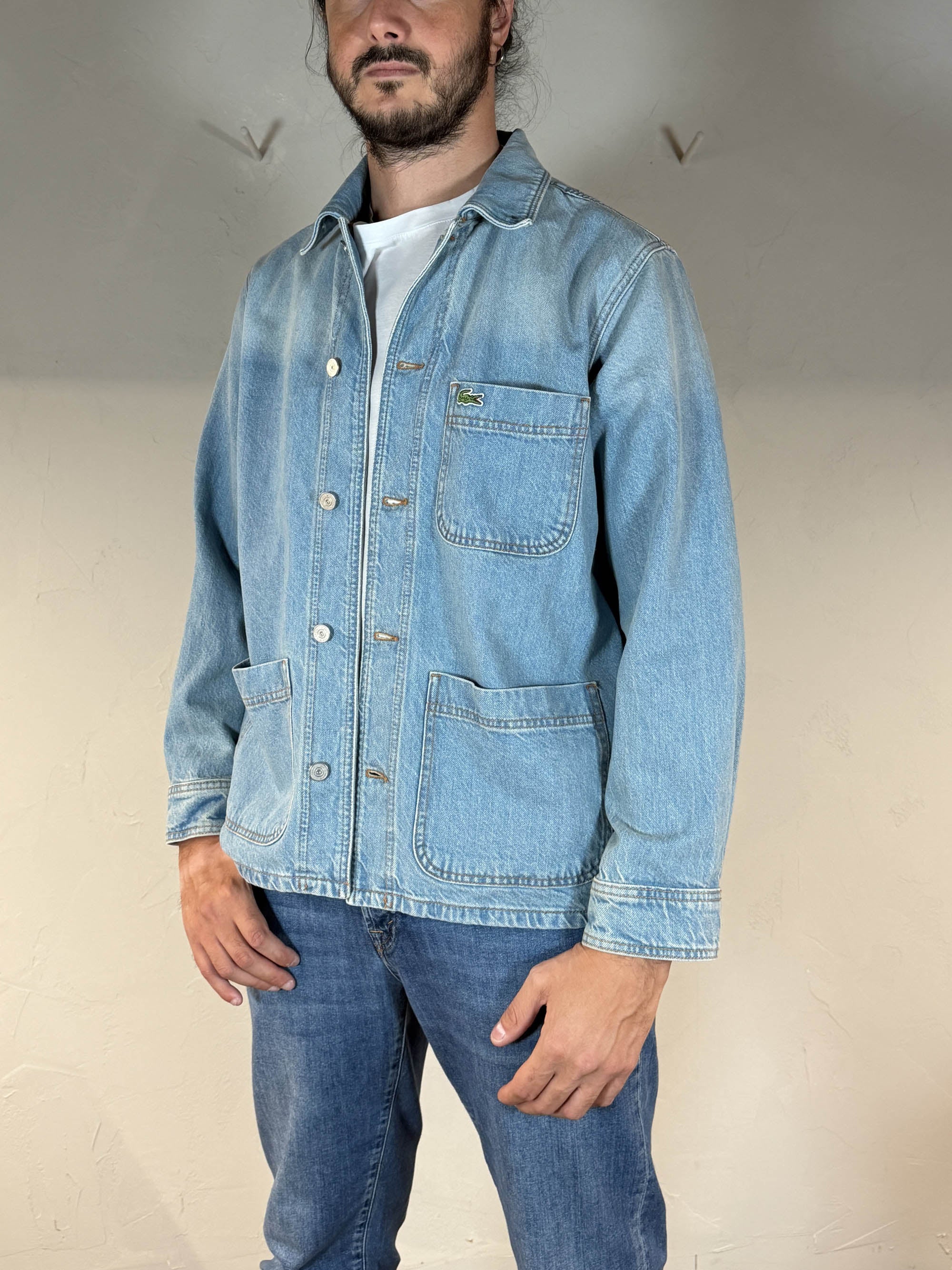 Lacoste camicia in denim