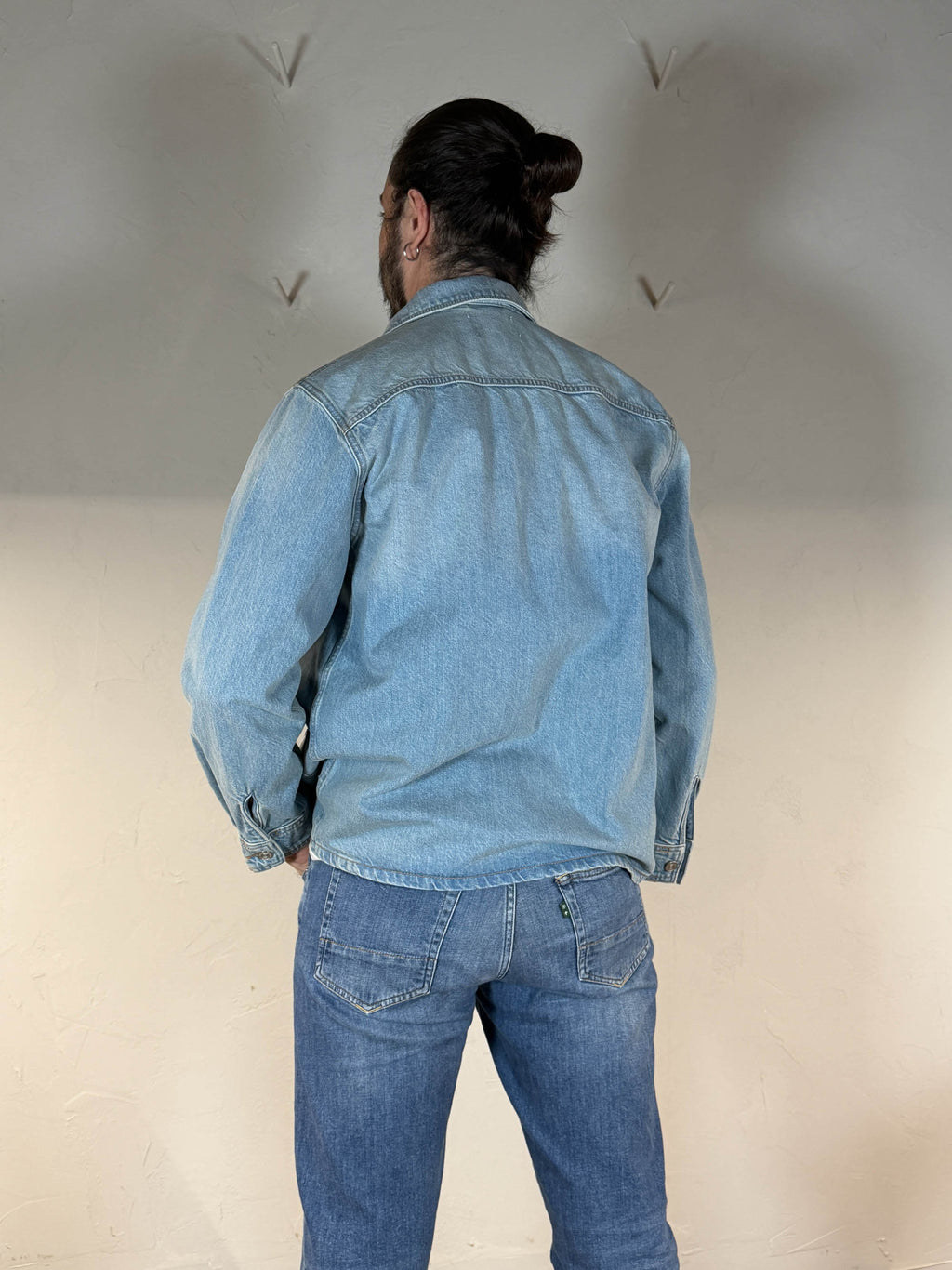 Lacoste camicia in denim