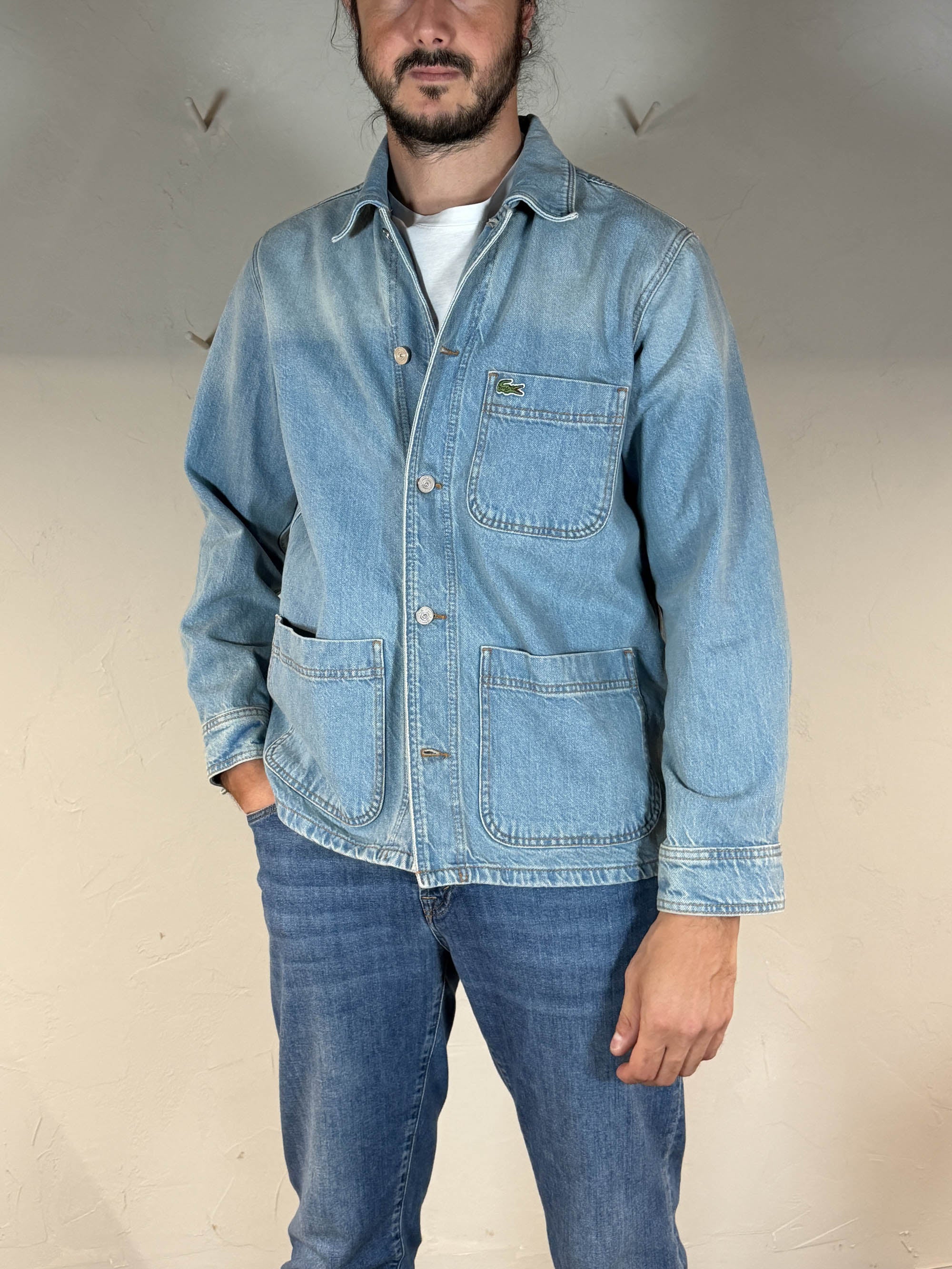 Lacoste camicia in denim