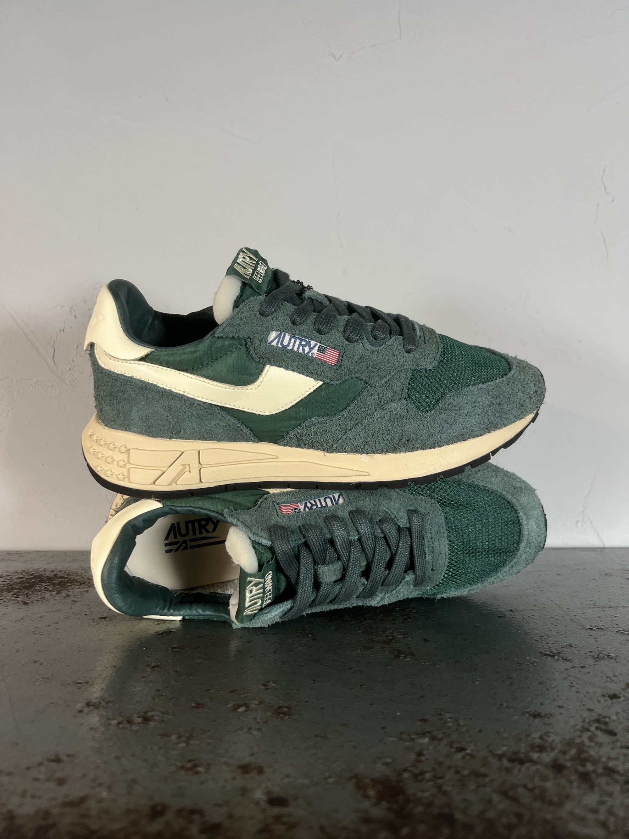 Autry Sneakers Uomo Reelwind WWLM UT19 green bottle