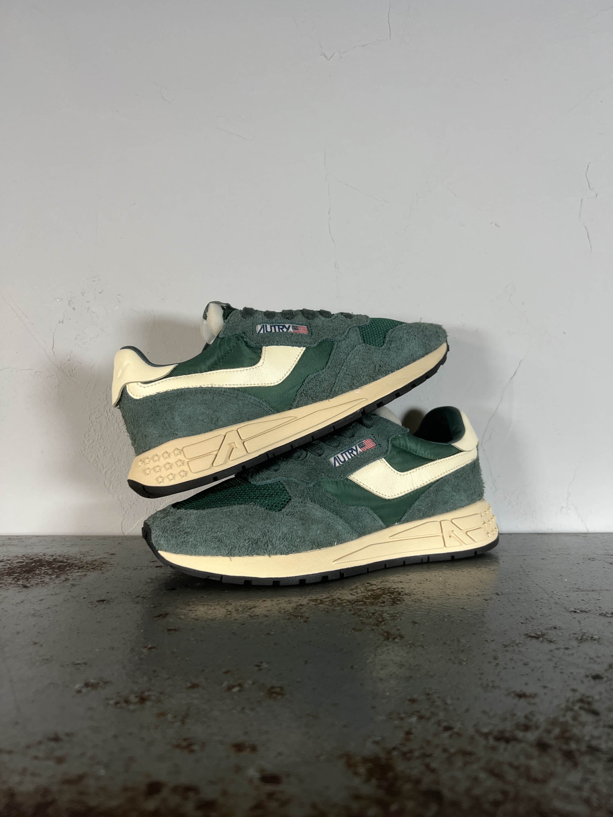 Autry Sneakers Uomo Reelwind WWLM UT19 green bottle