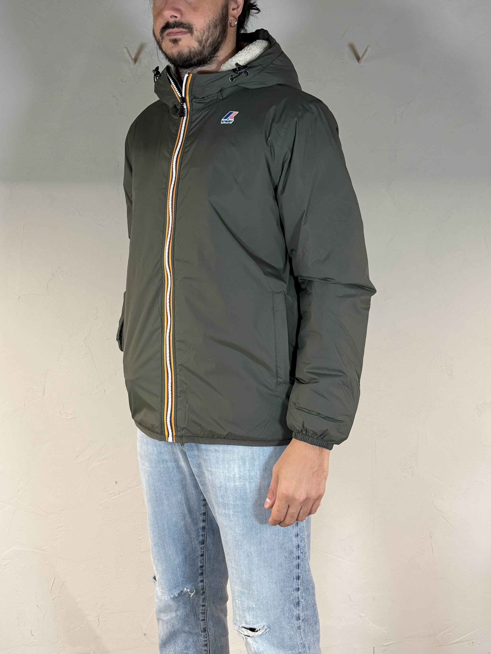 K-way le vrai claude orsetto 4.0 green blackish