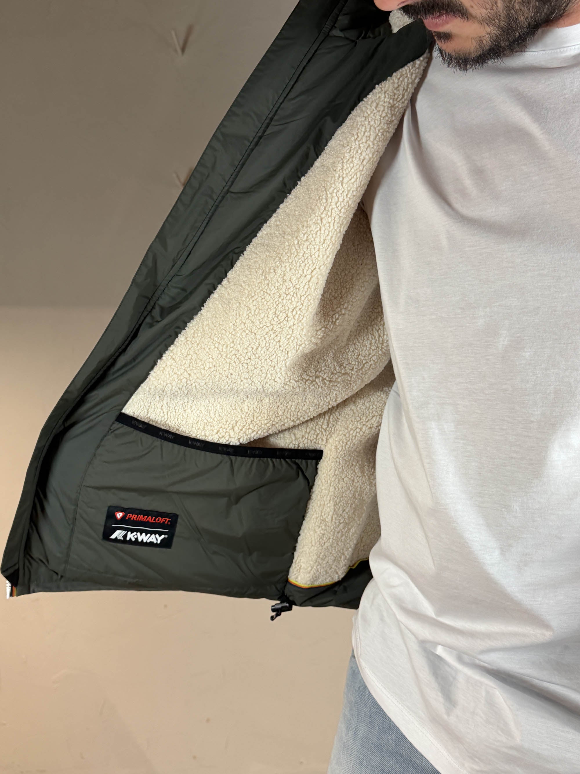 K-way le vrai claude orsetto 4.0 green blackish