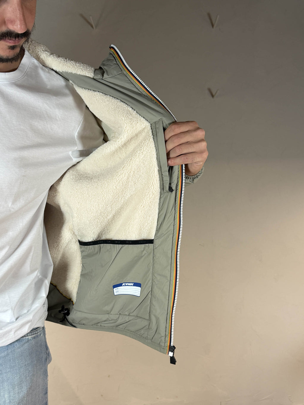 K-way le vrai claude orsetto 4.0 green oak