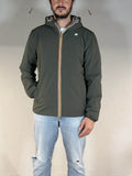 K-way Jack st warm double reversibile green