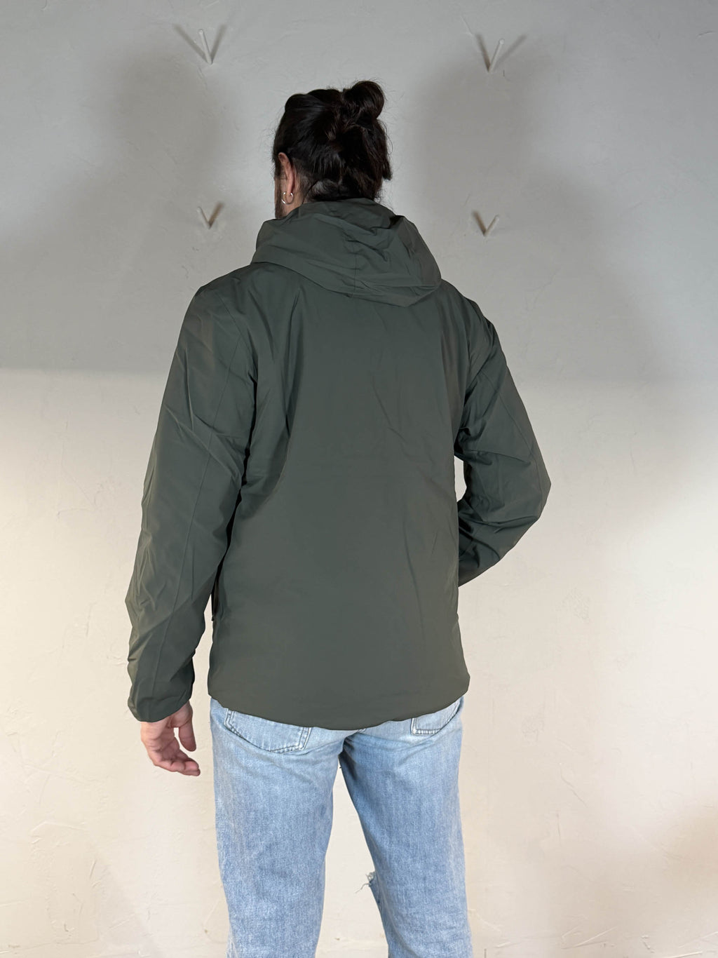 K-way Jack st warm double reversibile green