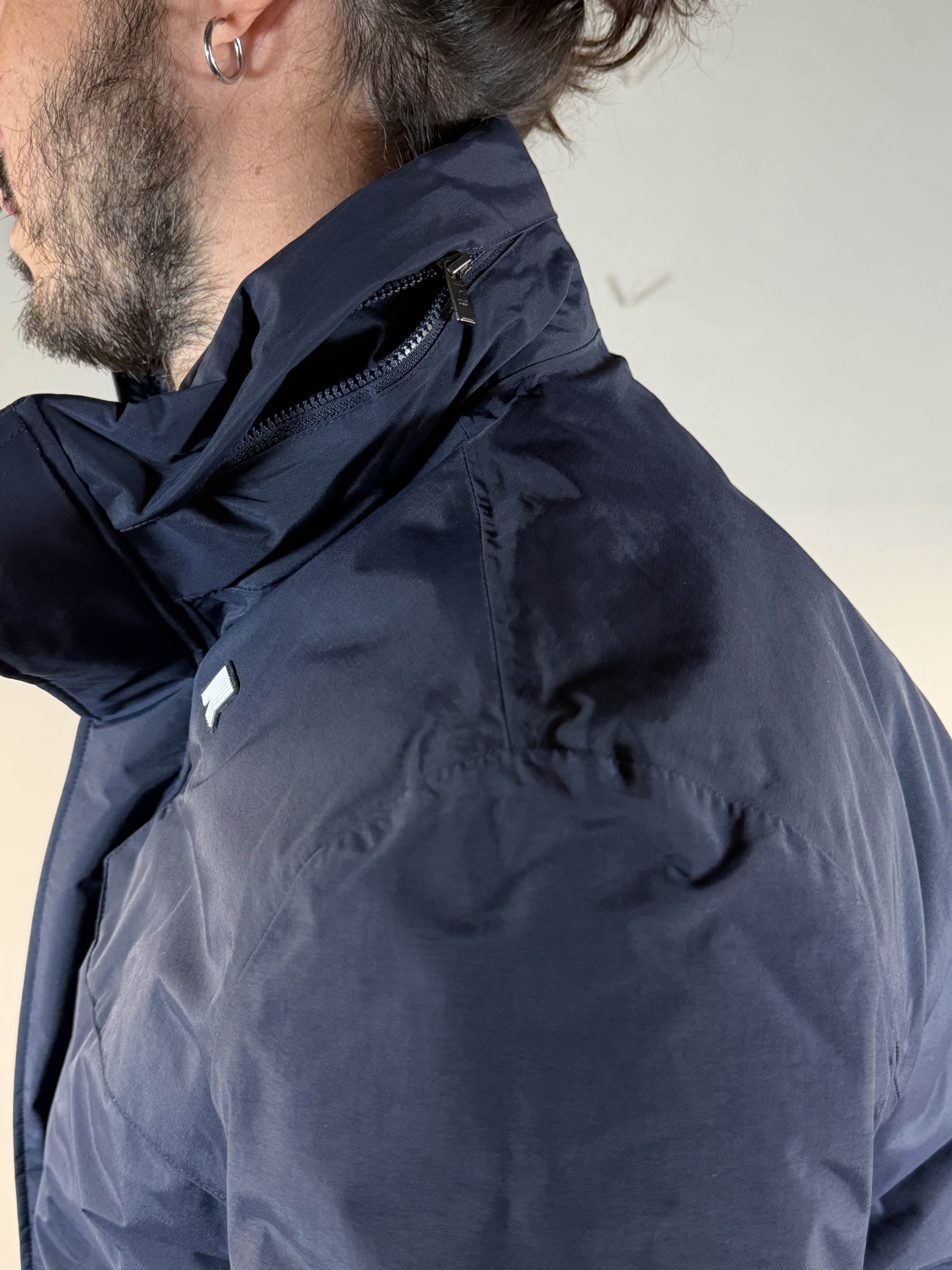 K-way giacca Manuel warm ottoman blue depht