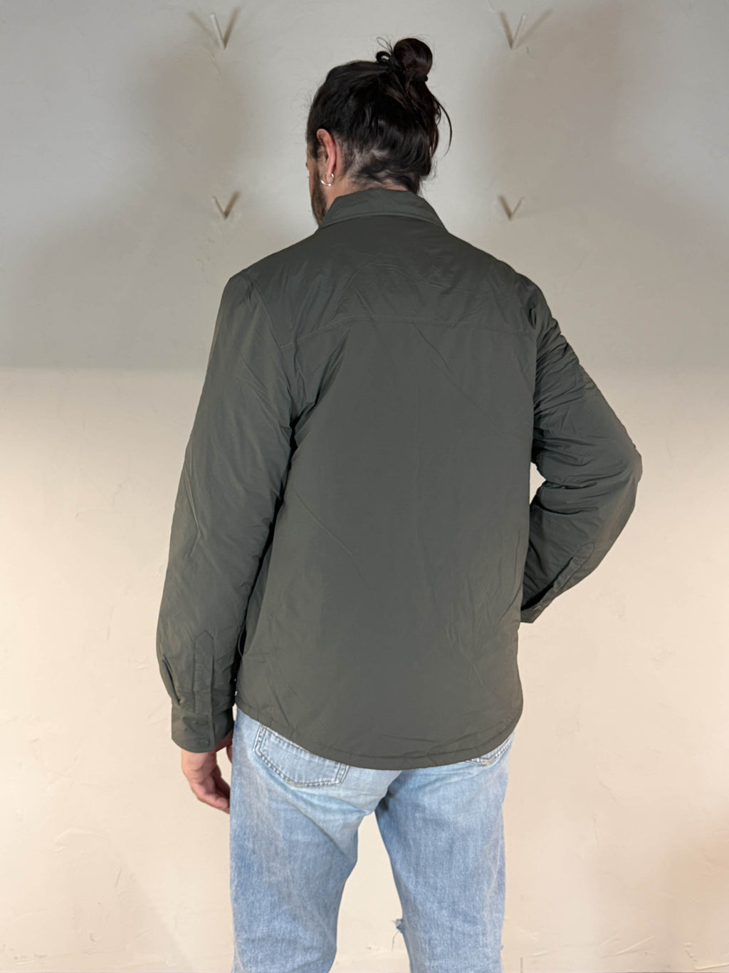 K-way giacca Umbert plain warm green