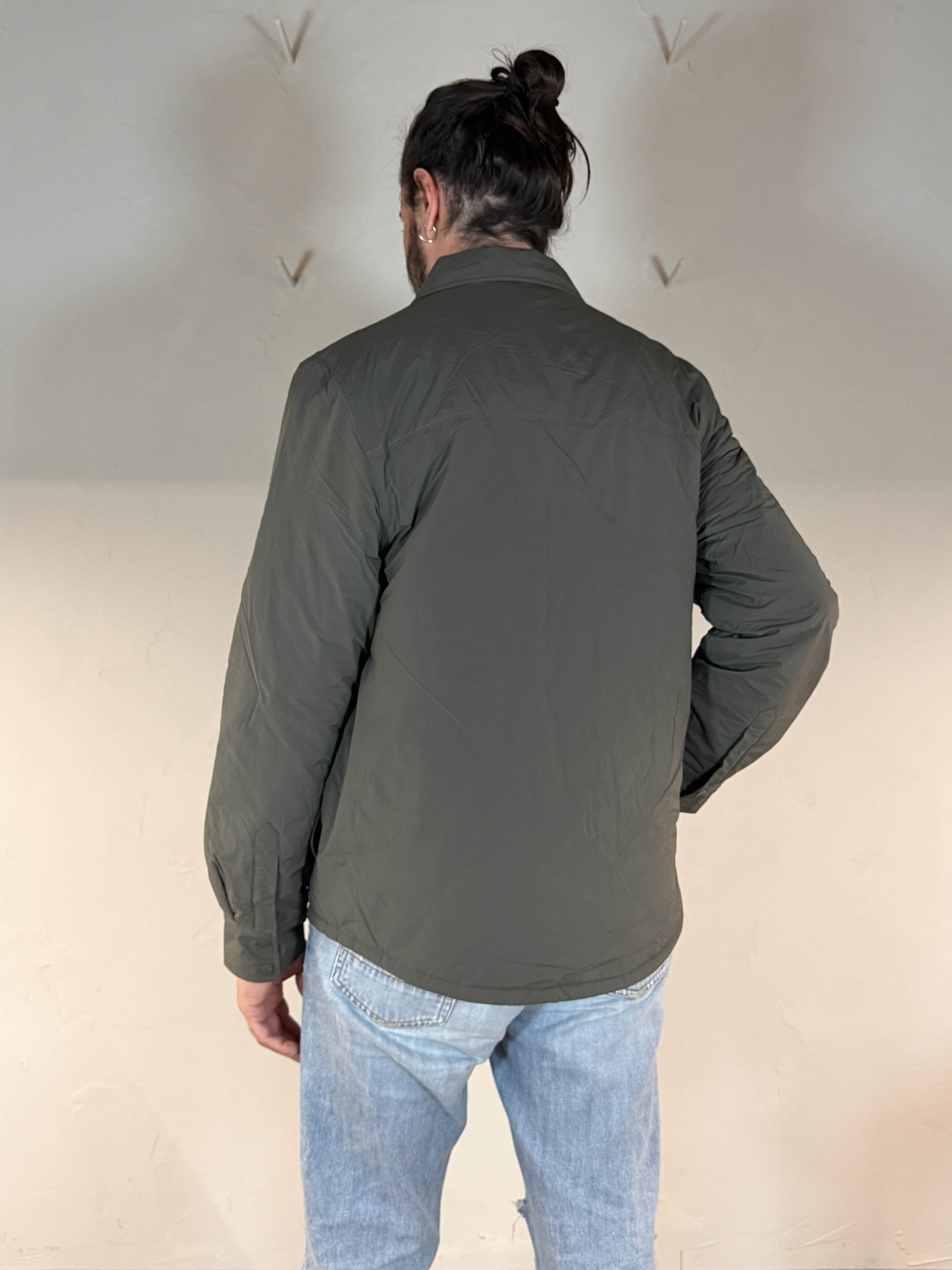 K-way giacca Umbert plain warm green