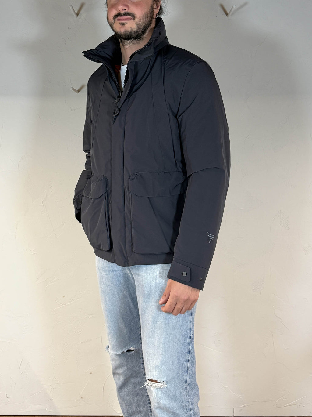 Krakatau giacca Elmag tre in uno dark grey