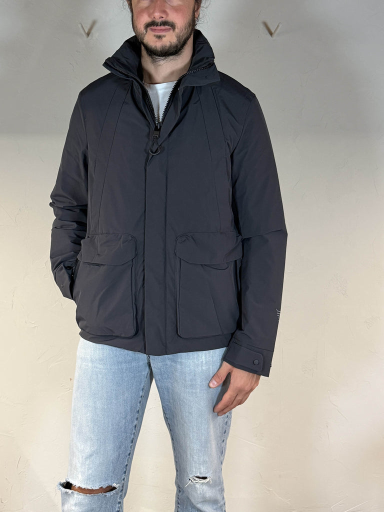 Krakatau giacca Elmag tre in uno dark grey