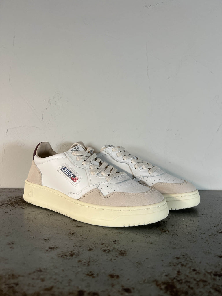 Autry Sneakers AULW/M LS03 suede burgundy