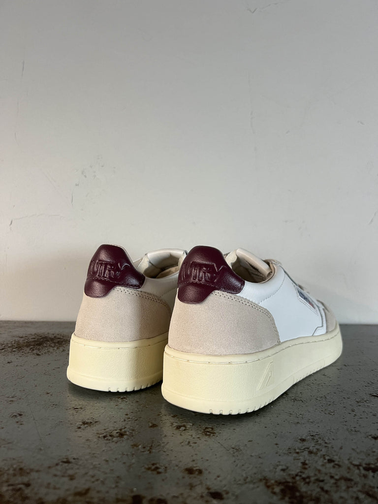 Autry Sneakers AULW/M LS03 suede burgundy