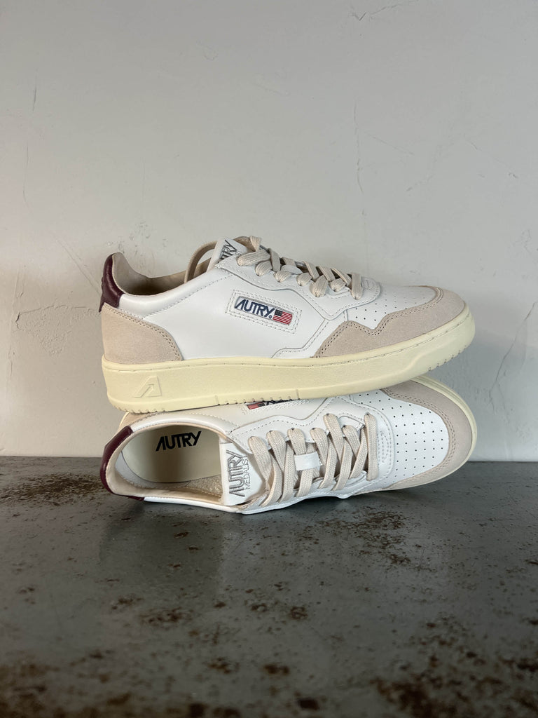 Autry Sneakers AULW/M LS03 suede burgundy
