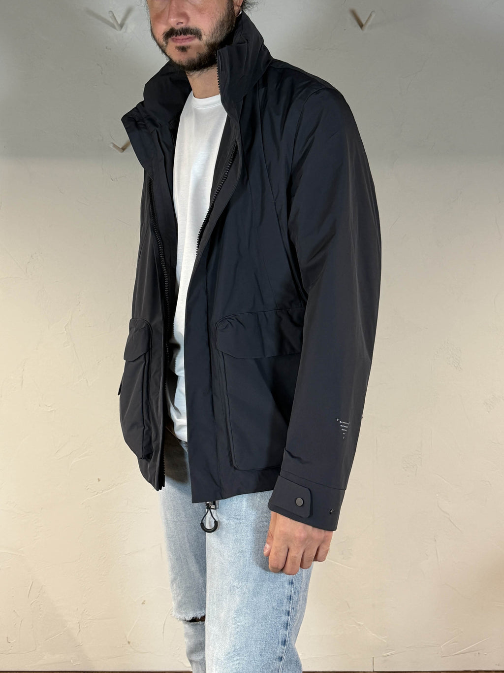 Krakatau giacca Elmag tre in uno dark grey