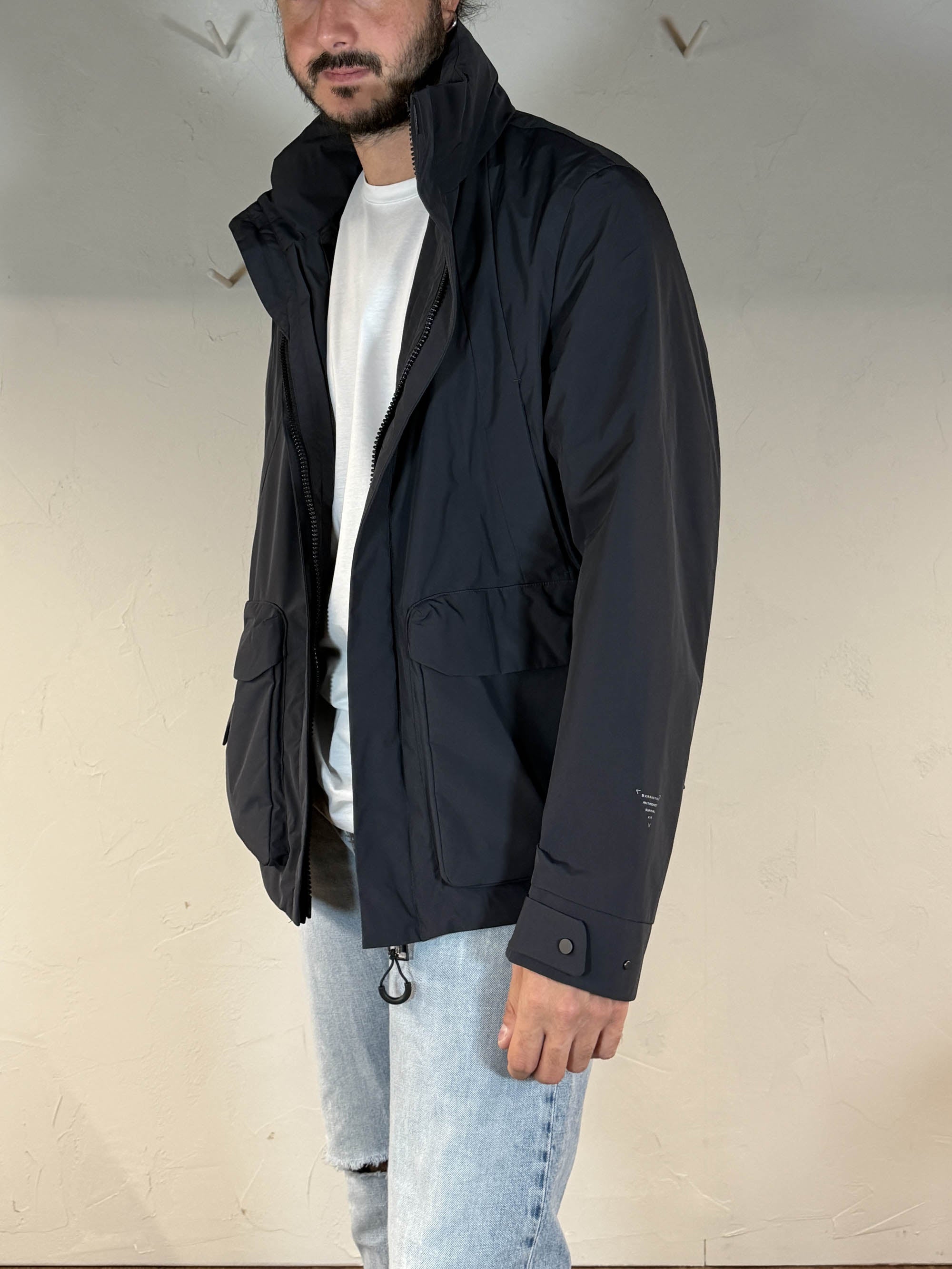 Krakatau giacca Elmag tre in uno dark grey