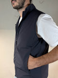 Smanicato sp vest blu navy