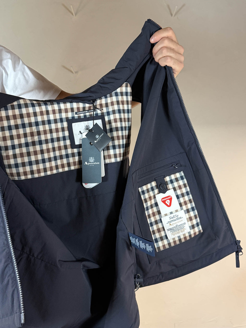 Smanicato sp vest blu navy