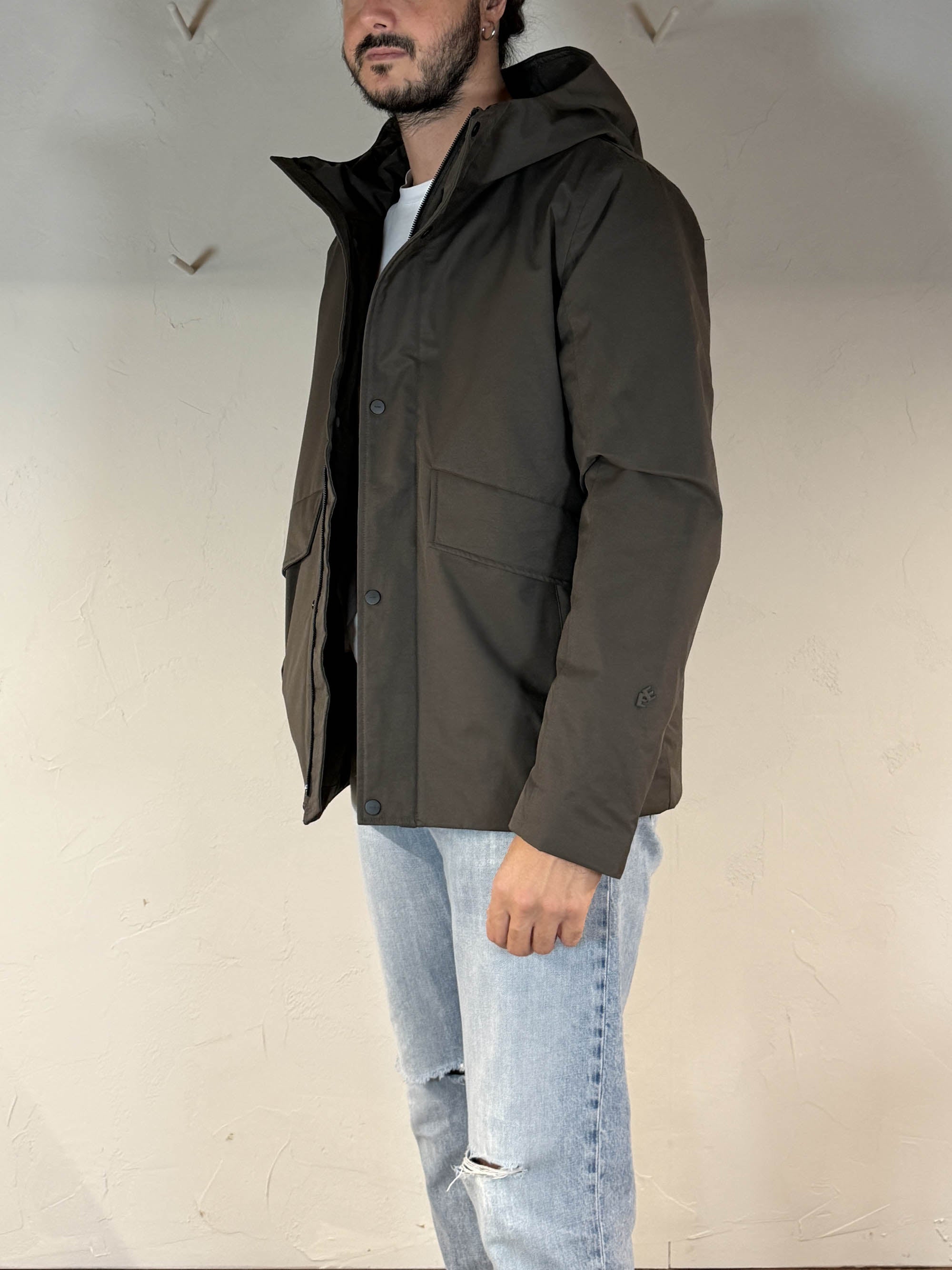 Elvine giacca Caius deep olive