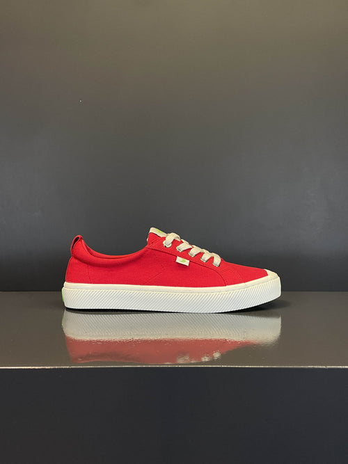 Oca Low Canvas Red