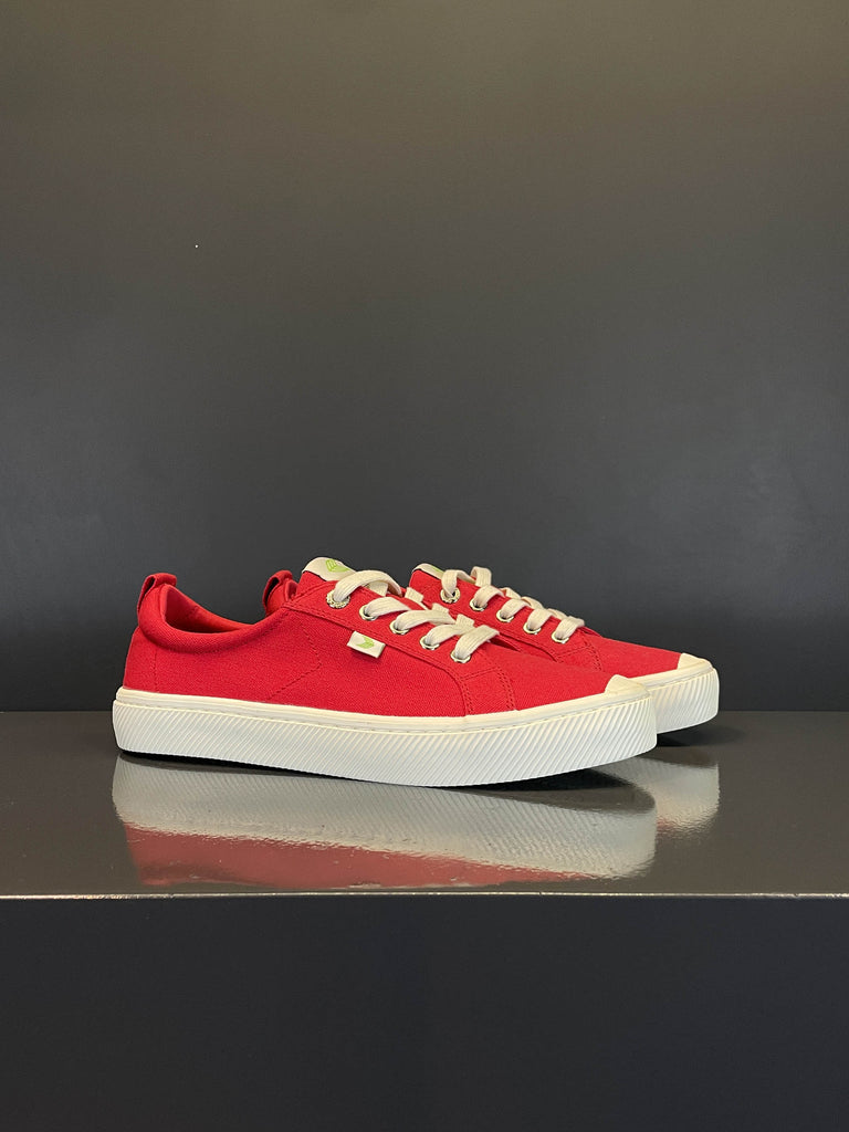 Oca Low Canvas Red