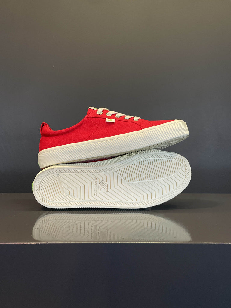 Oca Low Canvas Red