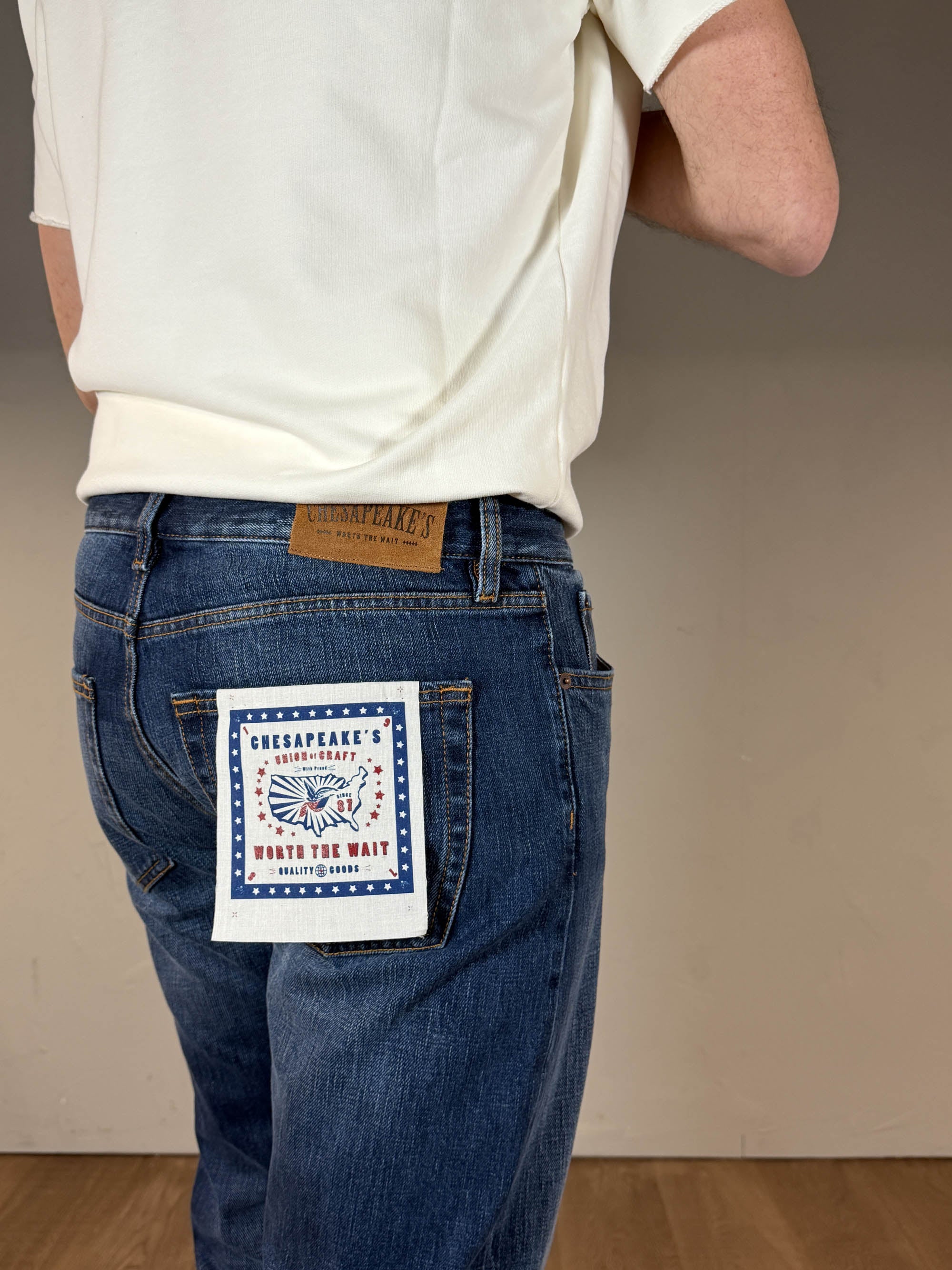 Chesapeake's Pant Selvedge Ridgway Limited Ed. - Blu Deinm