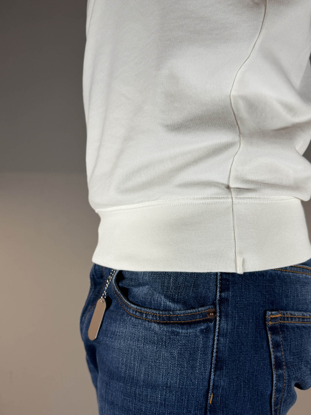 Chesapeake's felpa manica corta in cotone Yankees