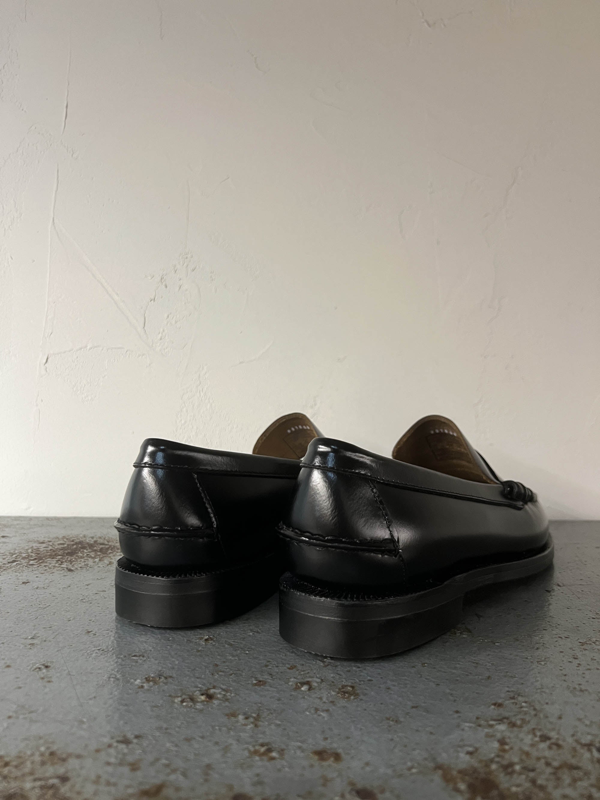 Sebago Classic Dan mocassini slip on black uomo