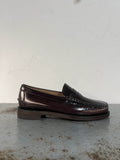 Sebago Classic Dan mocassini slip on brown burgundy