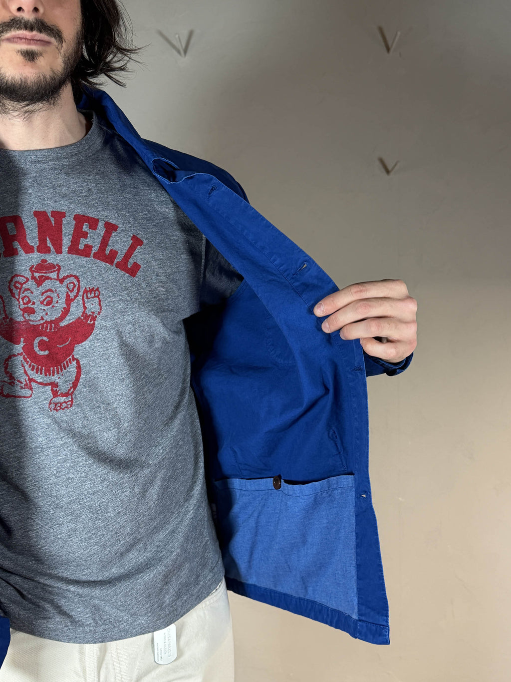 Bl'ker giacca workwear in gabardina di cotone